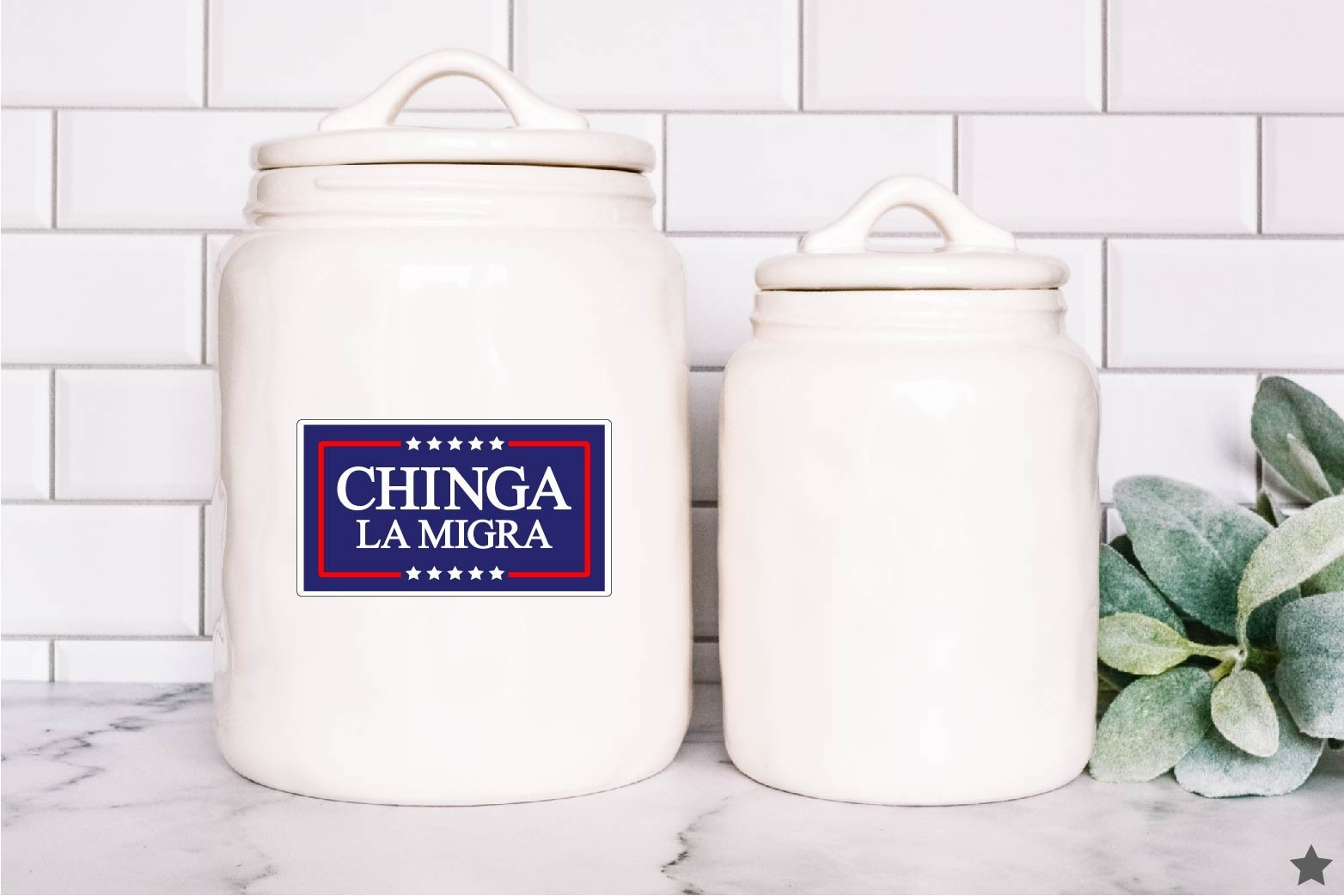 Chinga La Migra Decal Sticker Anti Ice Spanish Mexico No Kings F*** Trump MAGA