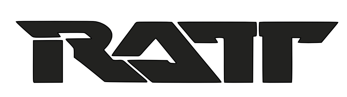 Ratt (The Band) Vinyl Decal-Many Sizes & Colors FREE Ship Buy 2 Get 1 FREE