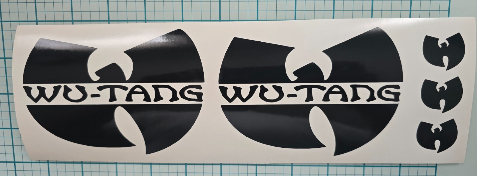 5 Wu Tang Street Wear Vinyl Decal Windows Cars Trucks Laptops Yeti Boards Glass