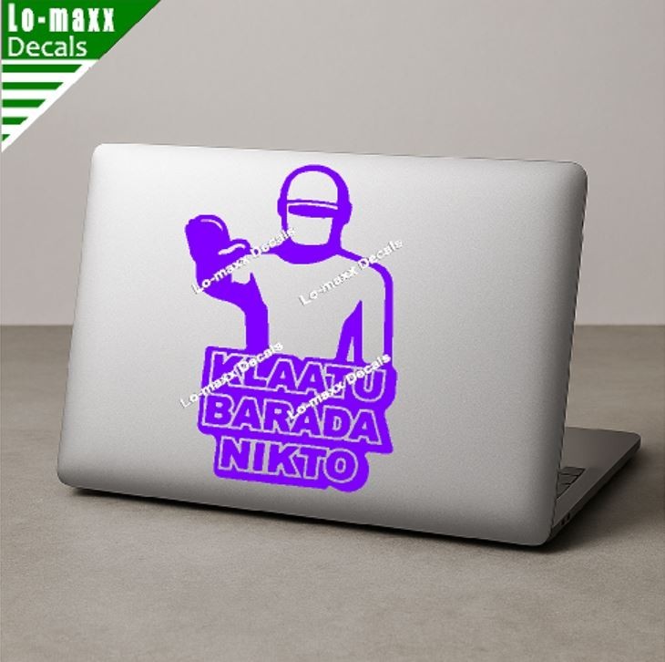 Gort Robot The Day The Earth Stood Still 1951 Sci Fi Klaatu Barada Nicto Decal
