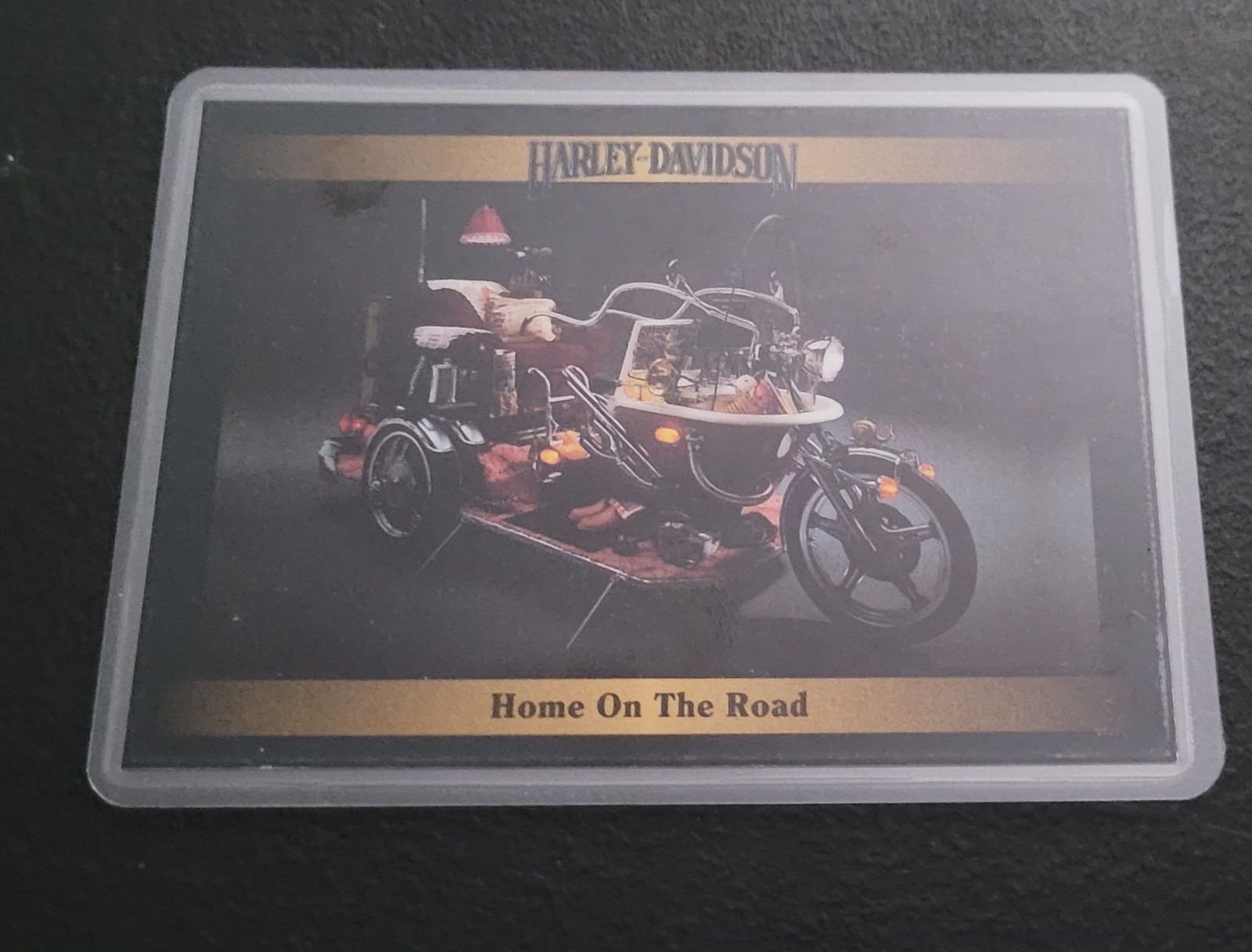 Harley Davidson Fridge/Locker/Cabinet Laminated Collectible Card Magnets VTG