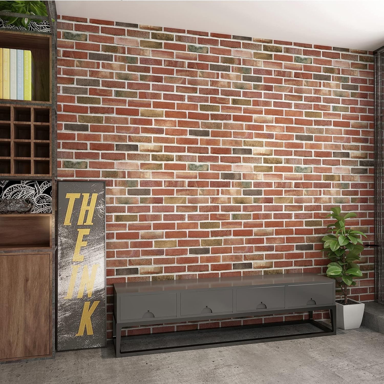 Self Adhesive Waterproof Foam Wallpaper x10