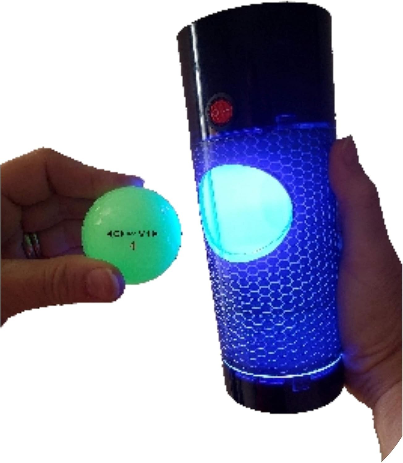 Golf GlowV1 Rechargeable Light Up Golf Balls, Ultra Luminous with 9…
