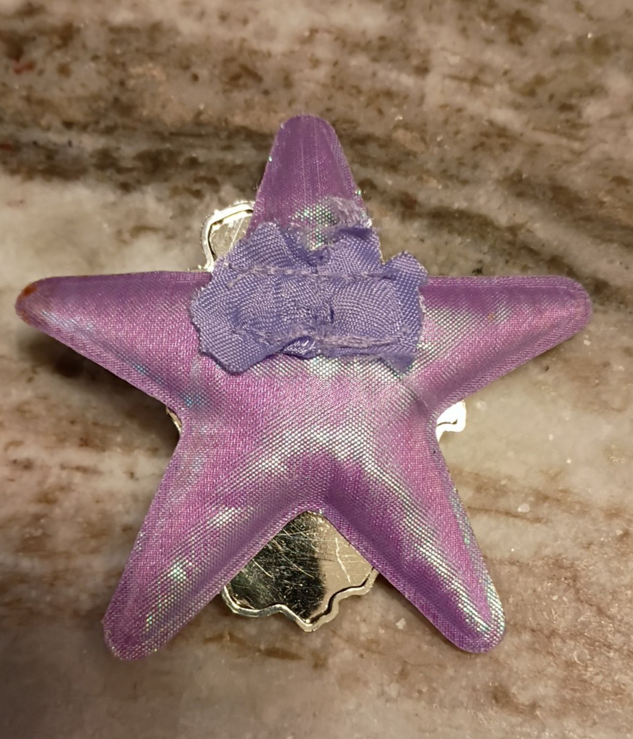 Little Mermaid Princess Dress Ariel Costume emblem ****STAR PORTRAIT **** G15