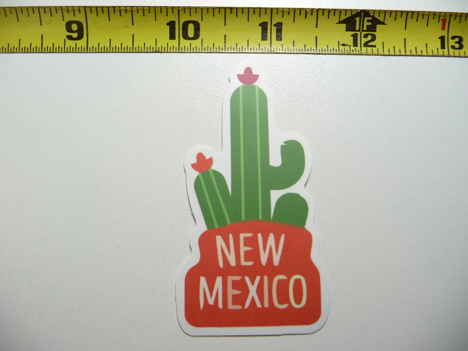 CACTUS NEW MEXICO SMALL STICKER DECAL MINI TINY TRAVEL POSTER TOURISM