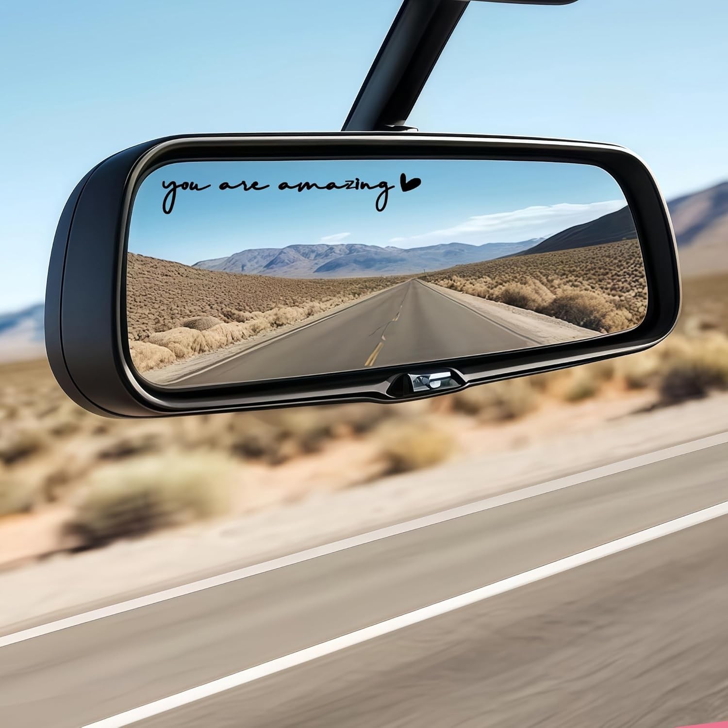 4 x You Are Amazing Rearview Mirror Decal,Car Decal For Women,Rear View Mirror S