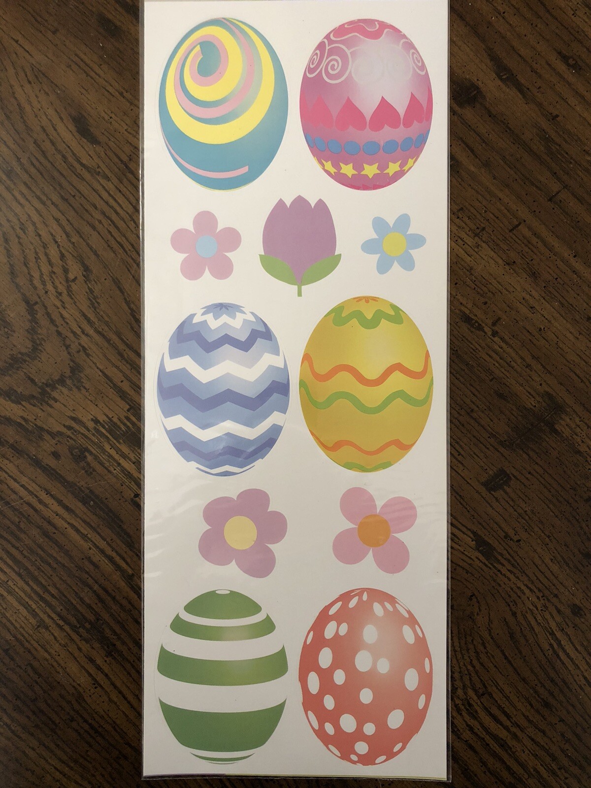 Easter Removable Bunny Egg Flower Wall Safe Peel & Stick Sticker Decal Decor
