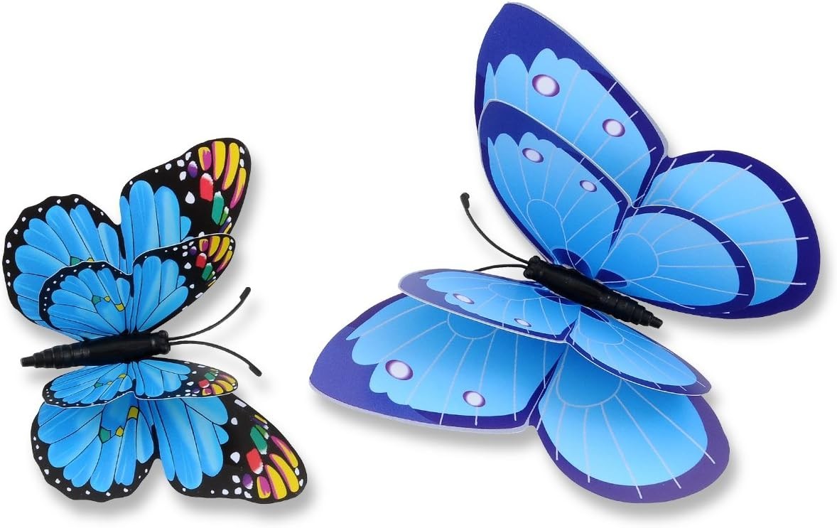 Self-Adhesive 12PCS 3D Pink Butterfly Wall Art – Perfect for Any Smooth Surface