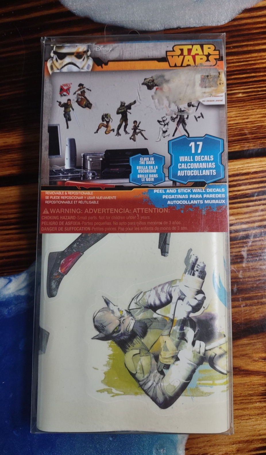 Star Wars Rebel 17 Wall Decals New In Package Made In USA By Roommates