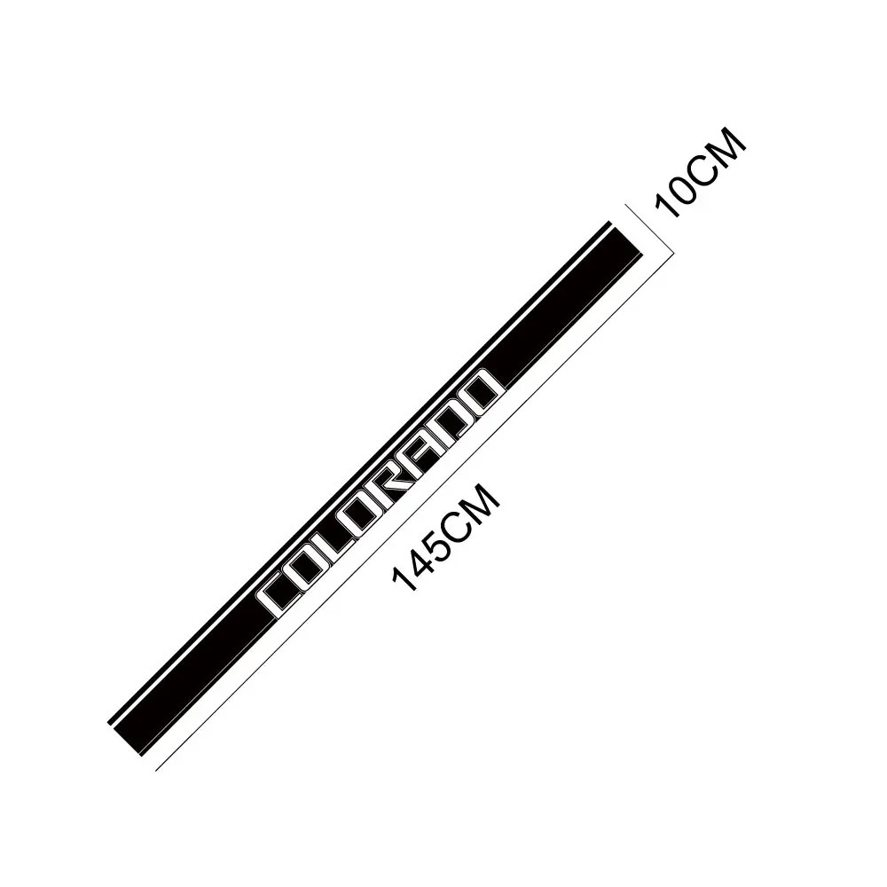 Aftermarket Custom Letter Tailgate Decal for Pickup Trucks | Rear Tail Vinyl Fi