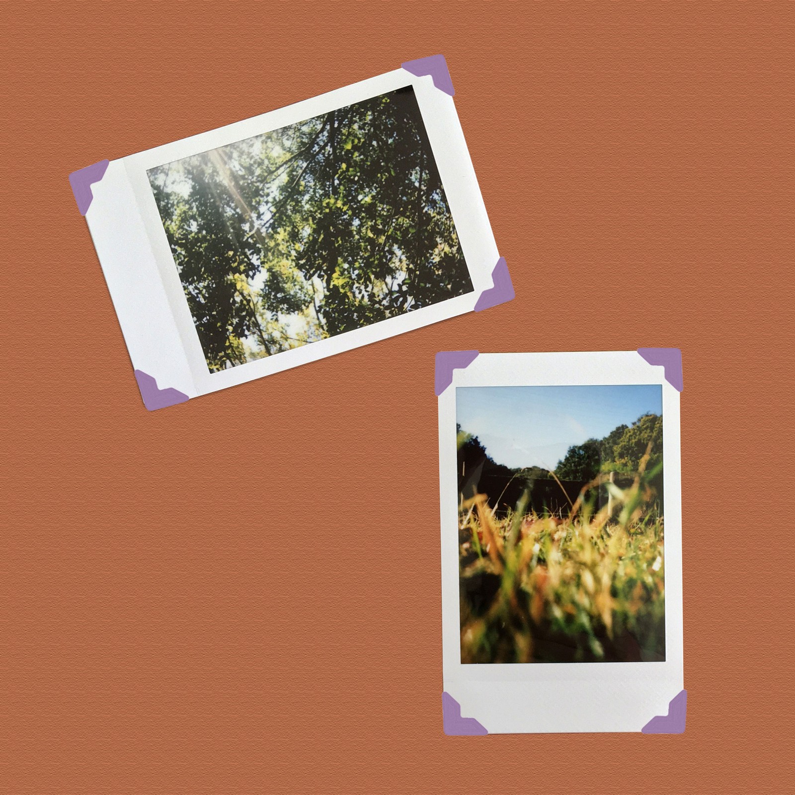 10Sheets/240Pcs Photo Corners Adhesive DIY Picture Mounting Sticker Purple