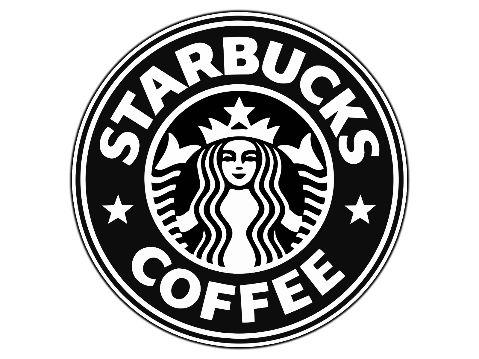#0787 Starbucks Logo #2 Sticker Brand Waterproof Vinyl Decal Die-Cut Car Laptop