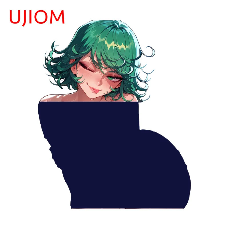 UJIOM Tatsumaki Hardcore Wall Sticker Bedroom Fashionable Waterproof DIY Decal