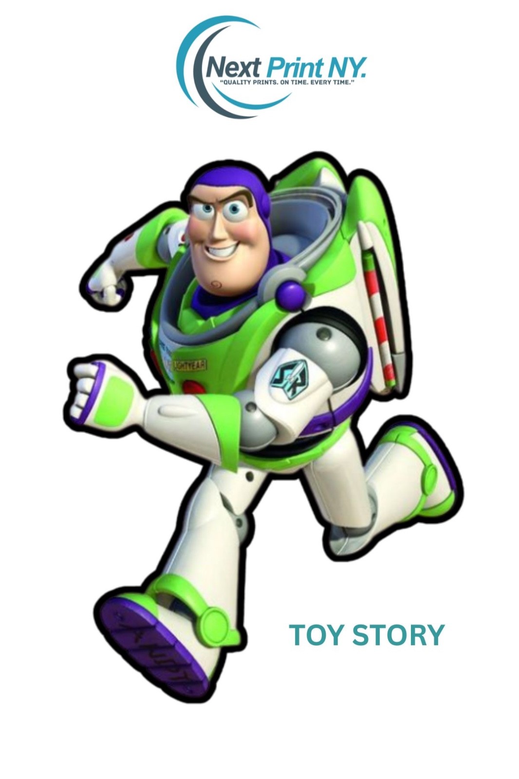 TOY STORY StickerVinyl Decal Die-Cut size 4inx4in Car, Laptop