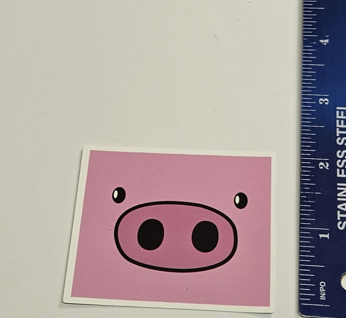 Miscellaneous Pig From Angry Birds Waterproof Sticker Decal Motif