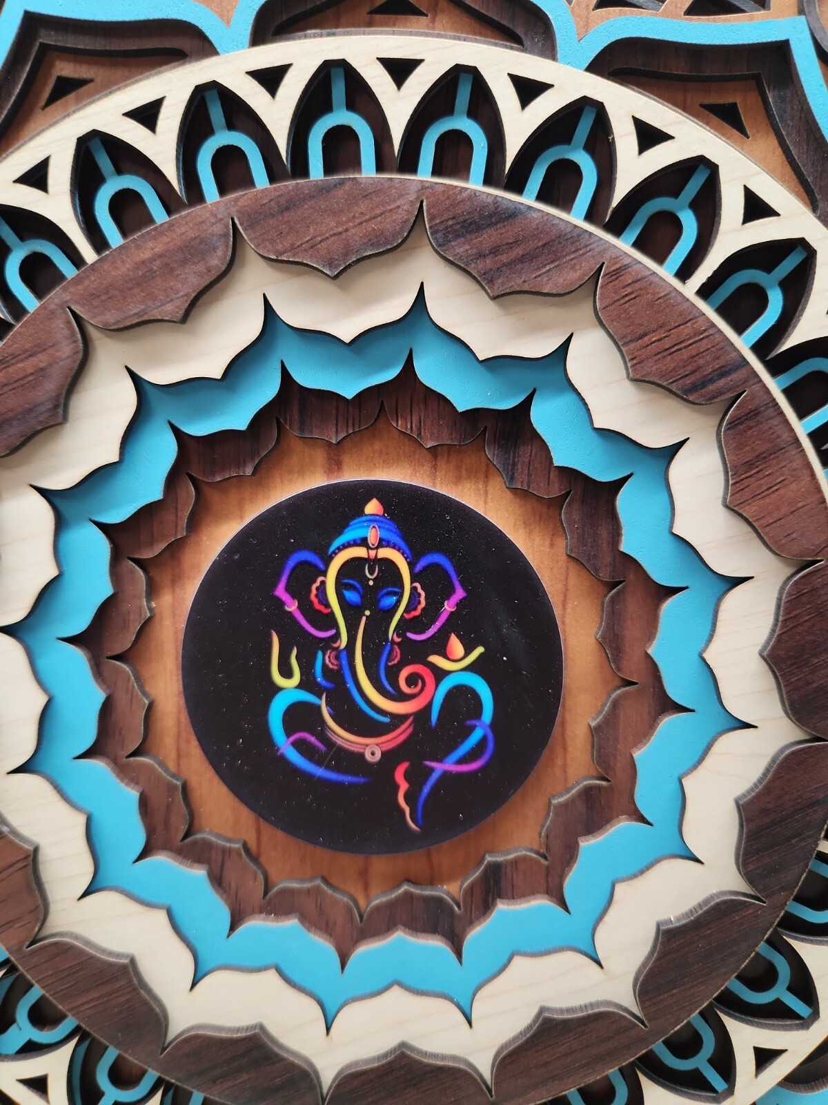 Mandala Is Hidu Decorative Art Representing The Harmony Of The Universe (Unique)