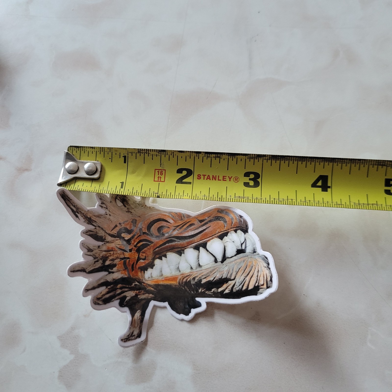 Quetzalcoatl Sticker Mexico Aztec dragon calcomania decal 3"by 2.5" Lot 6pcs
