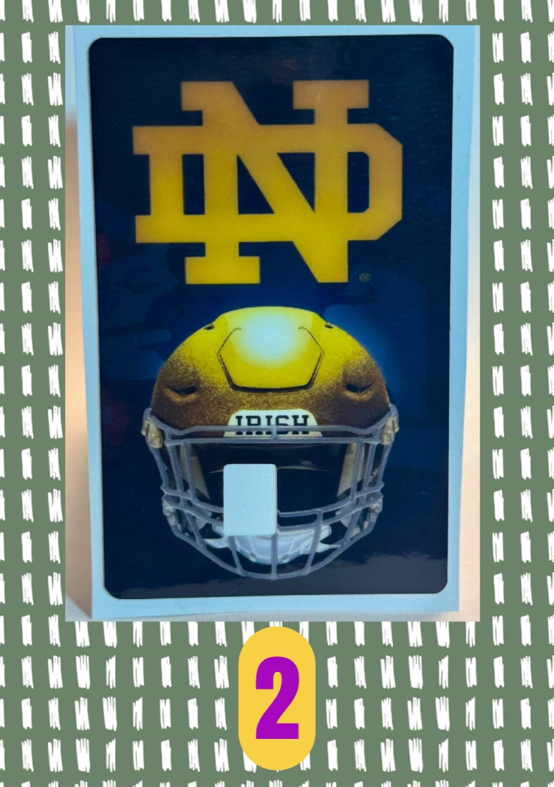 NOTRE DAME HIGH QUALITY CREDIT DEBIT CARD SKINS DECALS
