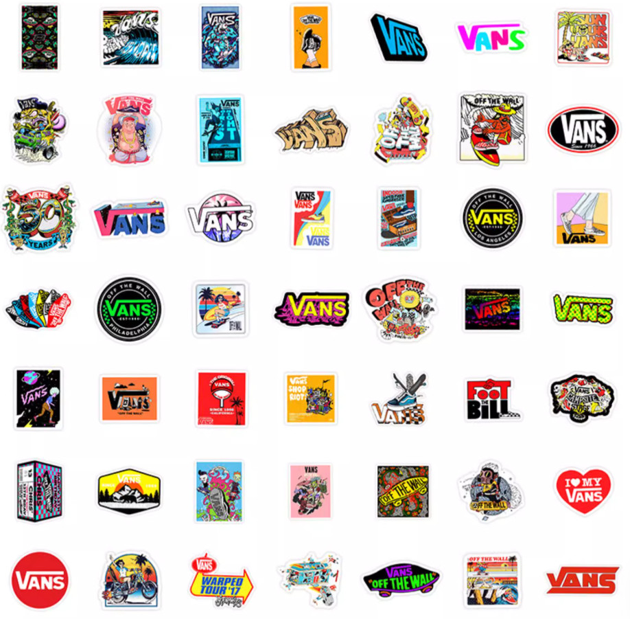 Vans Stickers #2 (4 to 8cm )