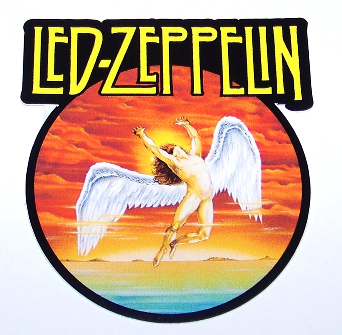 Led Zeppelin – LARGE Die Cut Sticker Decal Music Band Rock LED ZEPPELIN