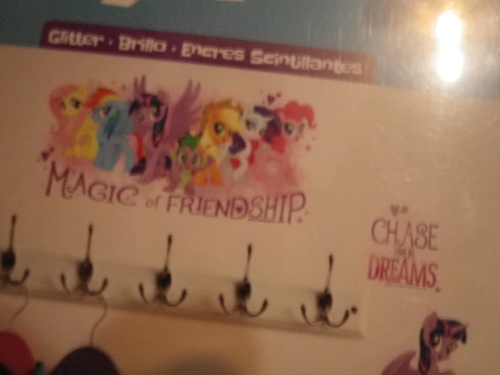 2 sets of used My Little Pony The Movie Wall Decals 18 ea 2017 arts crafts READ