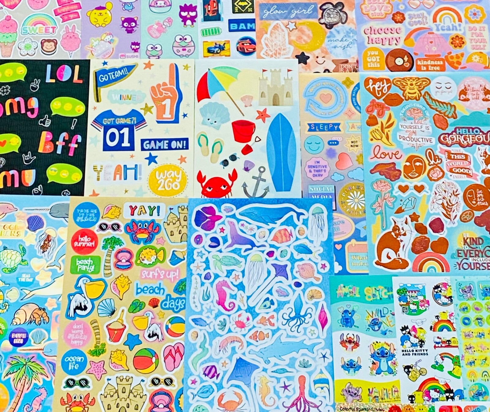 100+ Stickers Retro Crayons Crayola Colors art tools supplies collage create fun