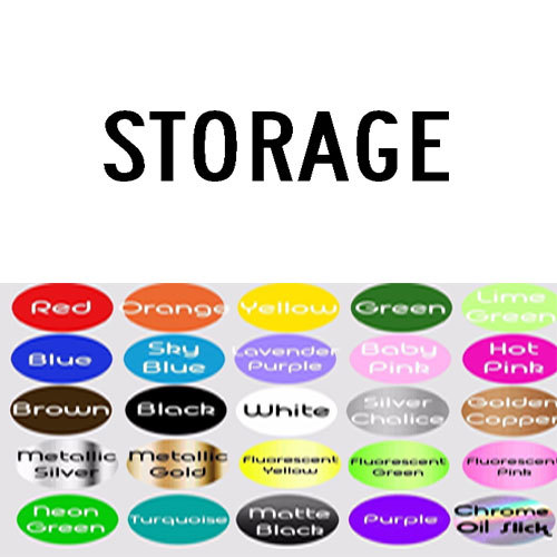 Storage room Sign Sticker for Door Wall Window Art Decor Vinyl Decal Words Sign