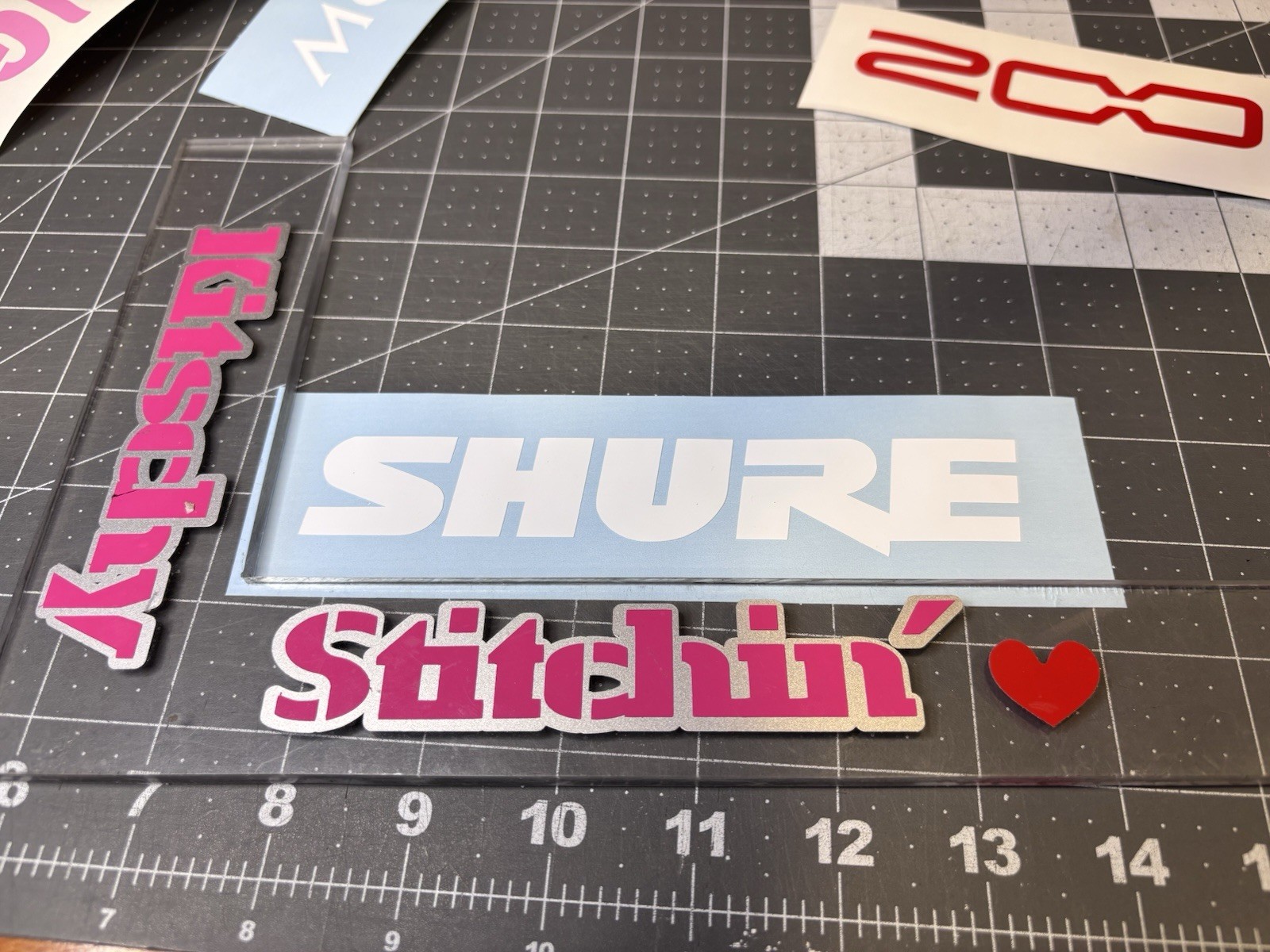 Guitar Brand Vinyl Decal – Many Sizes & Colors Buy 2 Get 1 FREE + FREE Ship