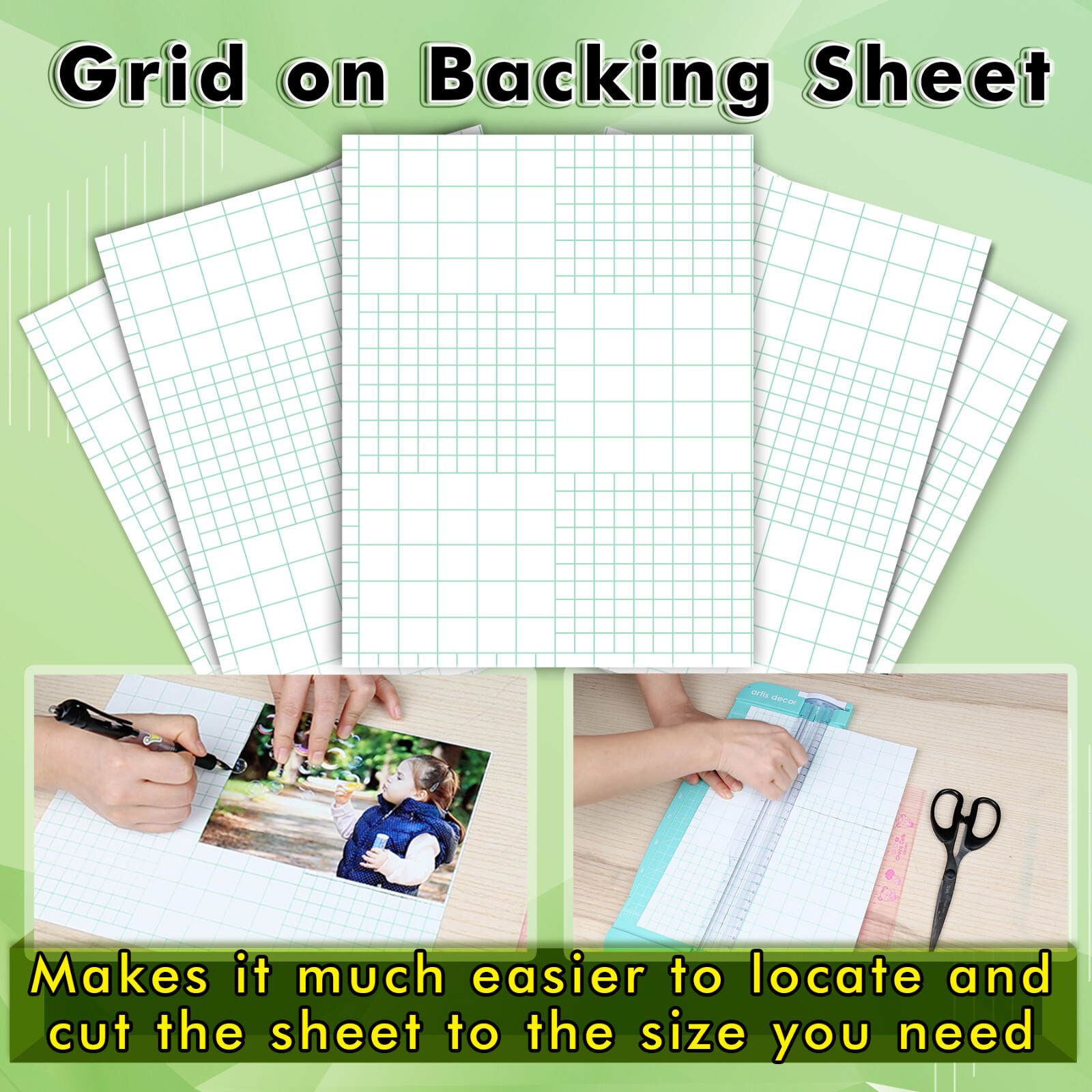100 Koala Self-Adhesive Laminating Sheet 9×12 Clear Peel n Stick No Machine Need