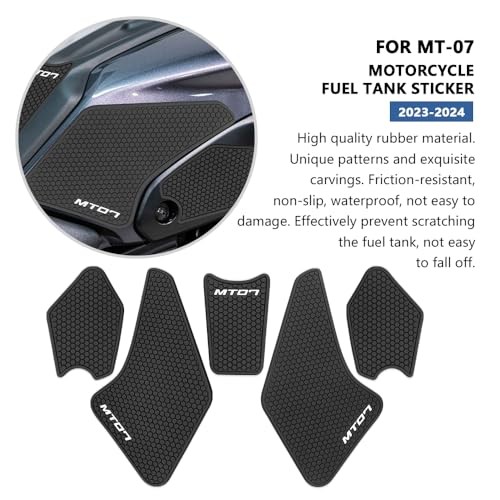 FOR mt 07 MT07 MT-07 2021 2022 2023 2024 Tank Pad Protector Motorcycle Sticker