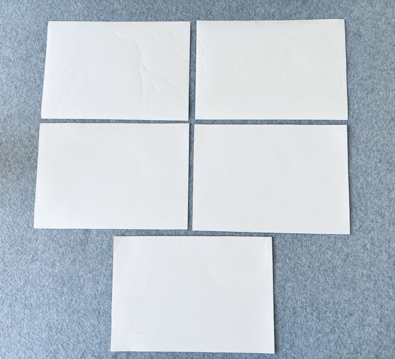 5 Sheet Window Decals Static Cling 1996 Creative Horizons Angels Cherubs Vintage