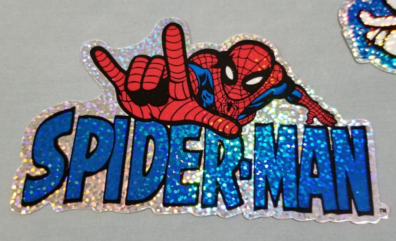 NEW Vintage Complete Set of 2002 Spider-Man Stickers Series 1 (1-12) SandyLion