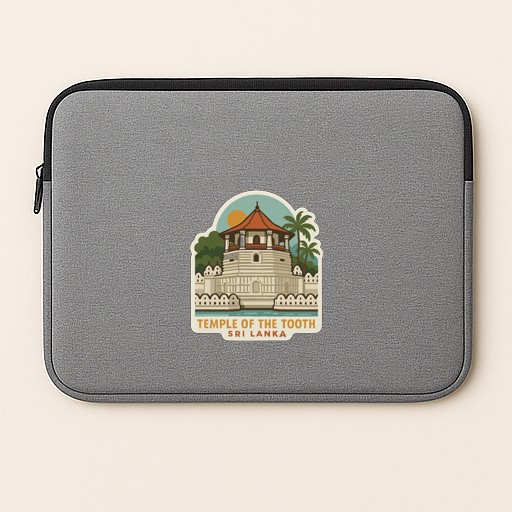 Temple of the Tooth Sri Lanka Iron On Heat Transfer Vinyl HTV Die-Cut Symbolic
