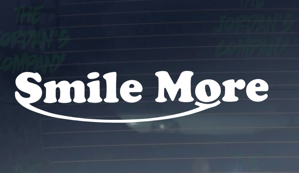 Smile More Roman Atwood – CNC cut Decal Vinyl Sticker-Pic from multi colors!