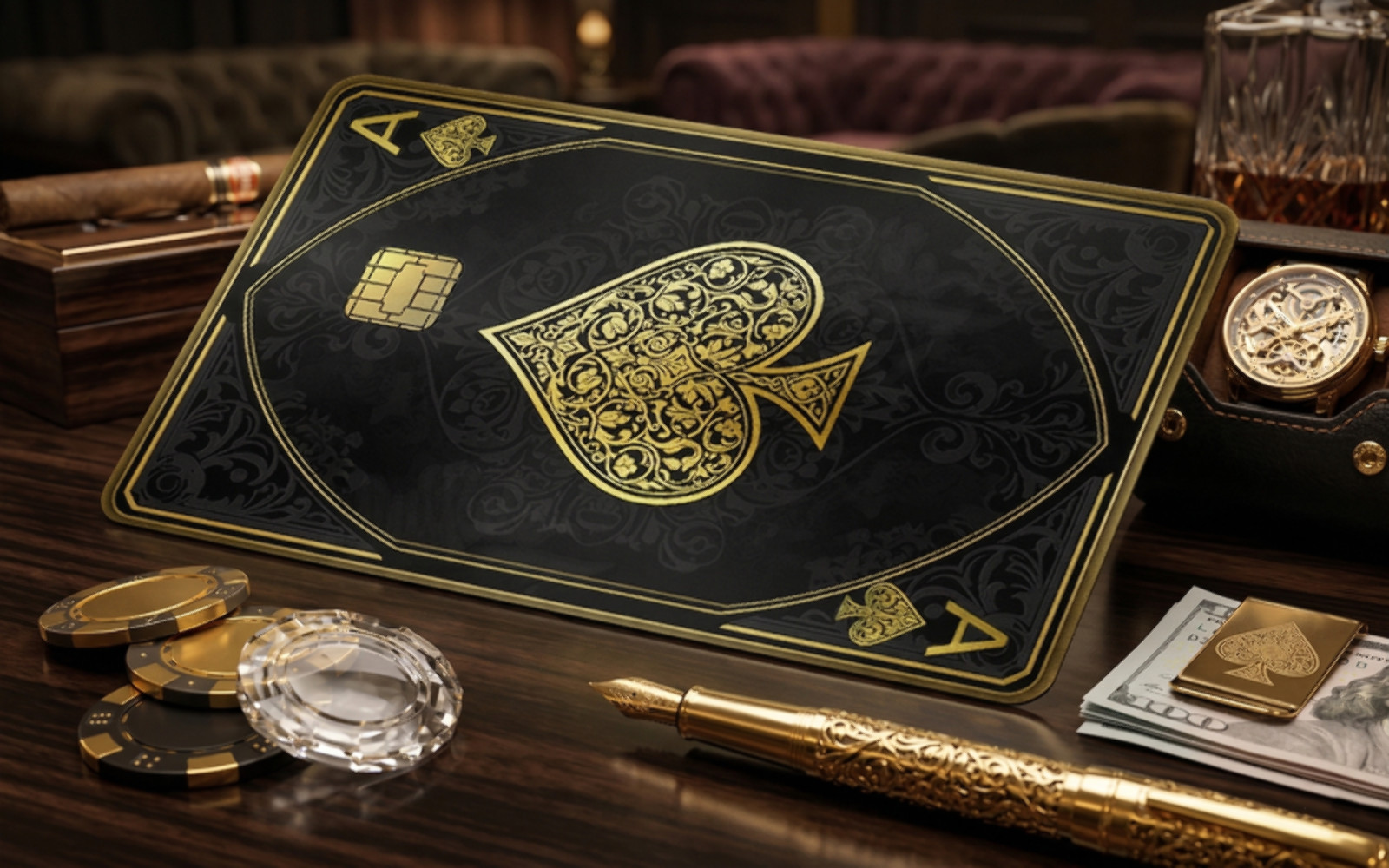 Ace Of Spades Credit Card Skin, Debit Card Covering