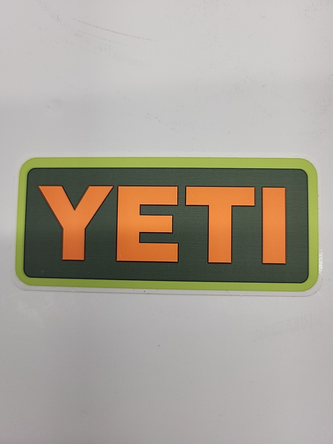 Lot of 8 Authentic YETI decals/stickers – size 4" x 2" – New