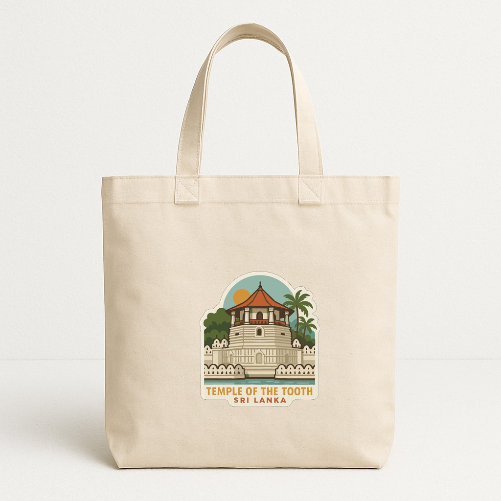 Temple of the Tooth Sri Lanka Iron On Heat Transfer Vinyl HTV Die-Cut Symbolic