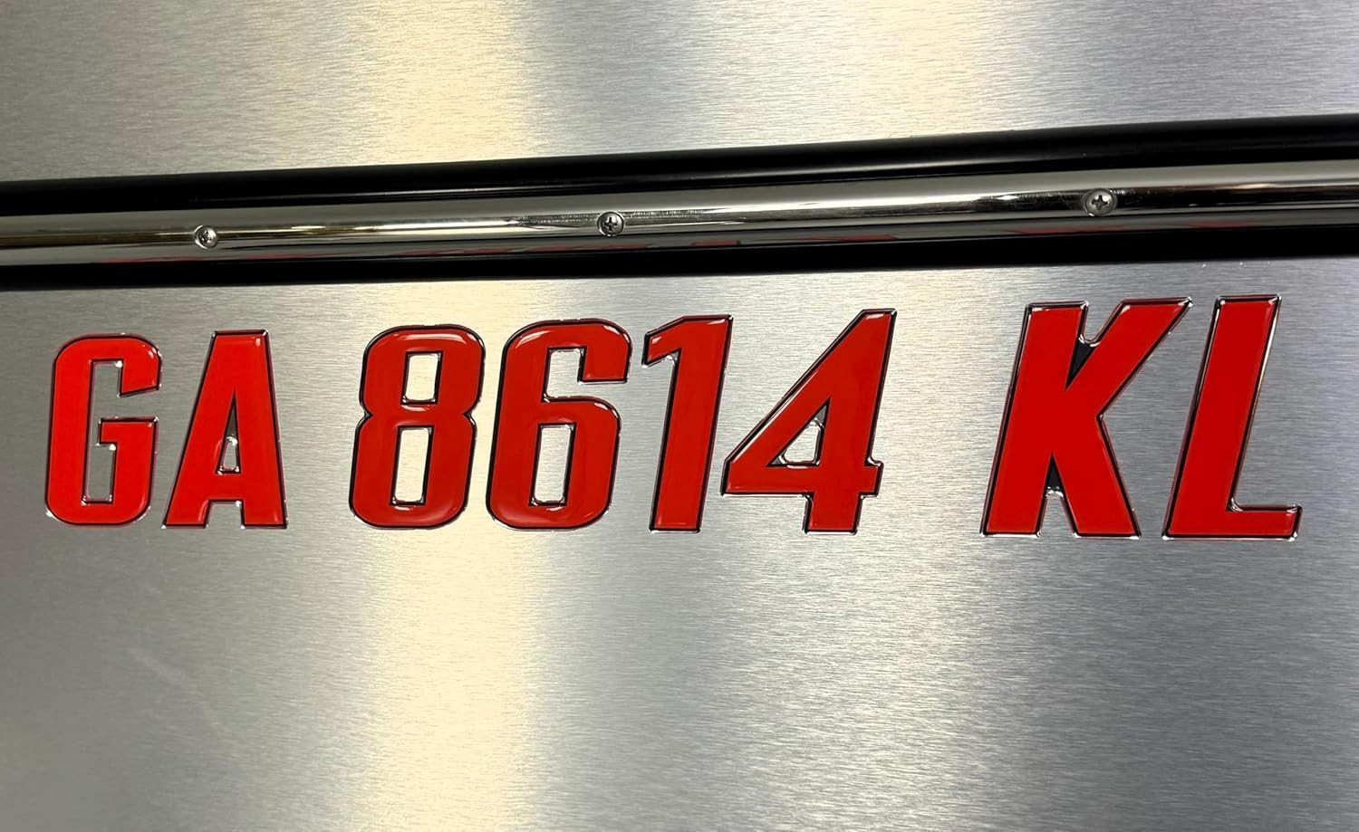 Boat and Jet Ski Lettering Marine Grade Raised Registration Numbers Raised Domed