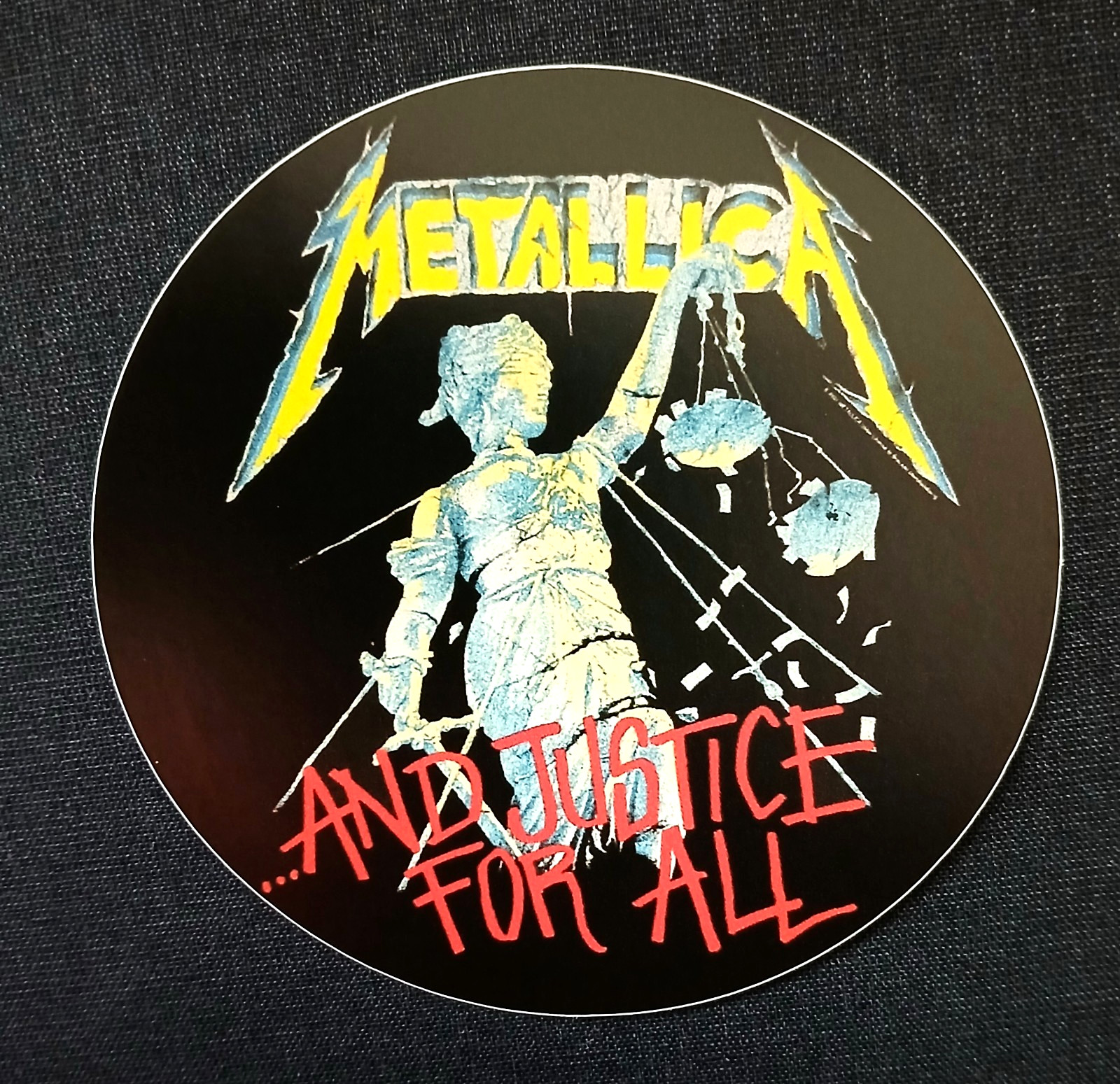 METALLICA – Die Cut LG Sticker Decal Music Band Rock Metal Metallica