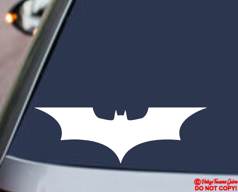 BATMAN Vinyl Decal Sticker Car Window Wall Bumper THE DARK KNIGHT LOGO SYMBOL