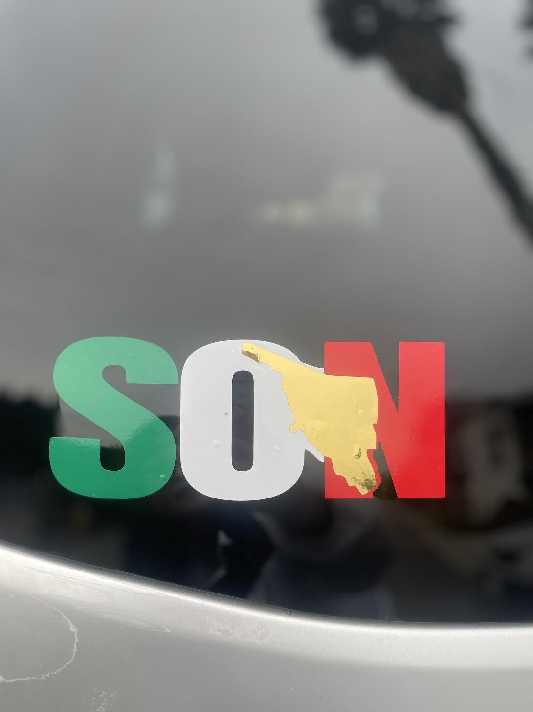 Mexico Tri-color Decal Vinyl Sticker DIY Car Bumper Window