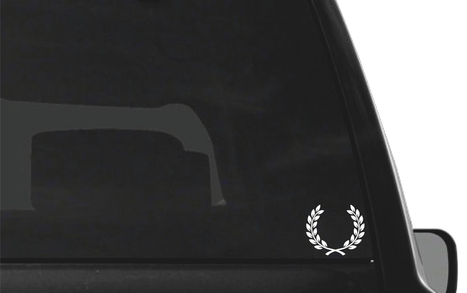 Laurel Wreath Emblem Vinyl decal car Victory Triumph sticker