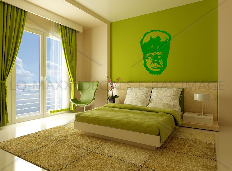 Wolfman Monster Art Spooky Cool Scary Movie Horror Classic Die Cut Vinyl Decal