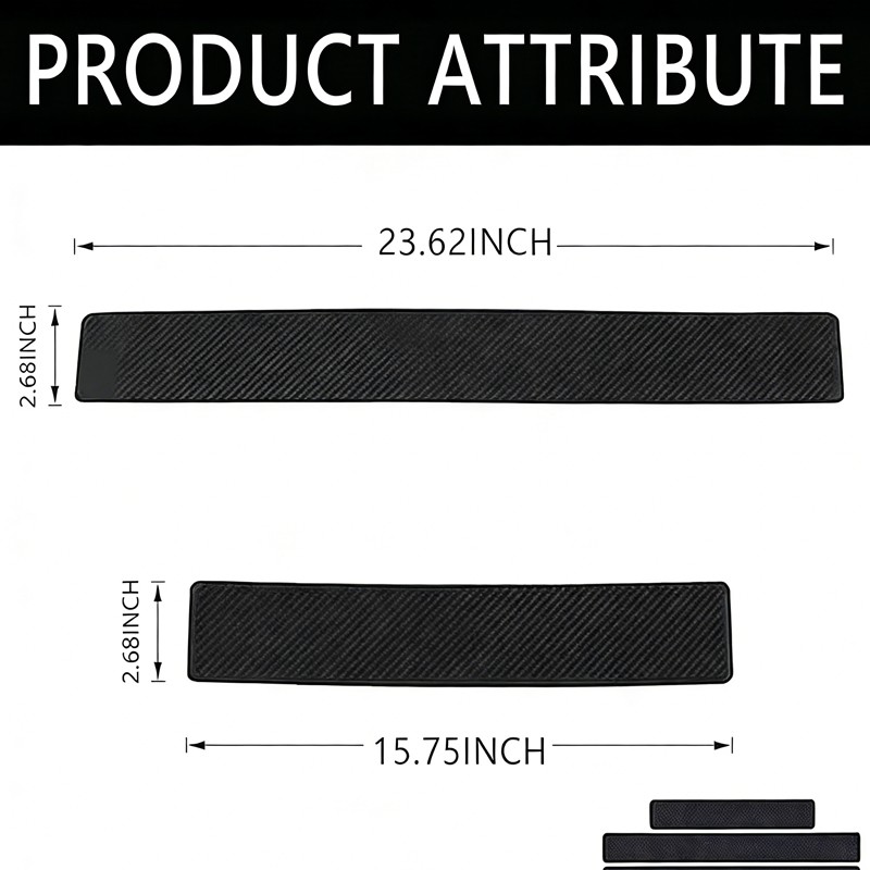 Carbon Car Door Sills Protector, Car Door Threshold Protection, Automotive Door