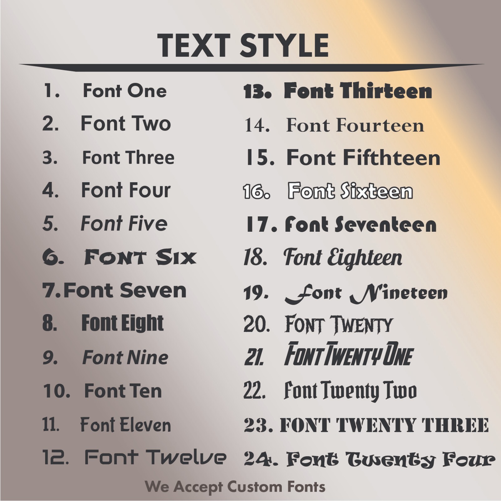 Custom Vinyl Decal Sticker for Signage and Business