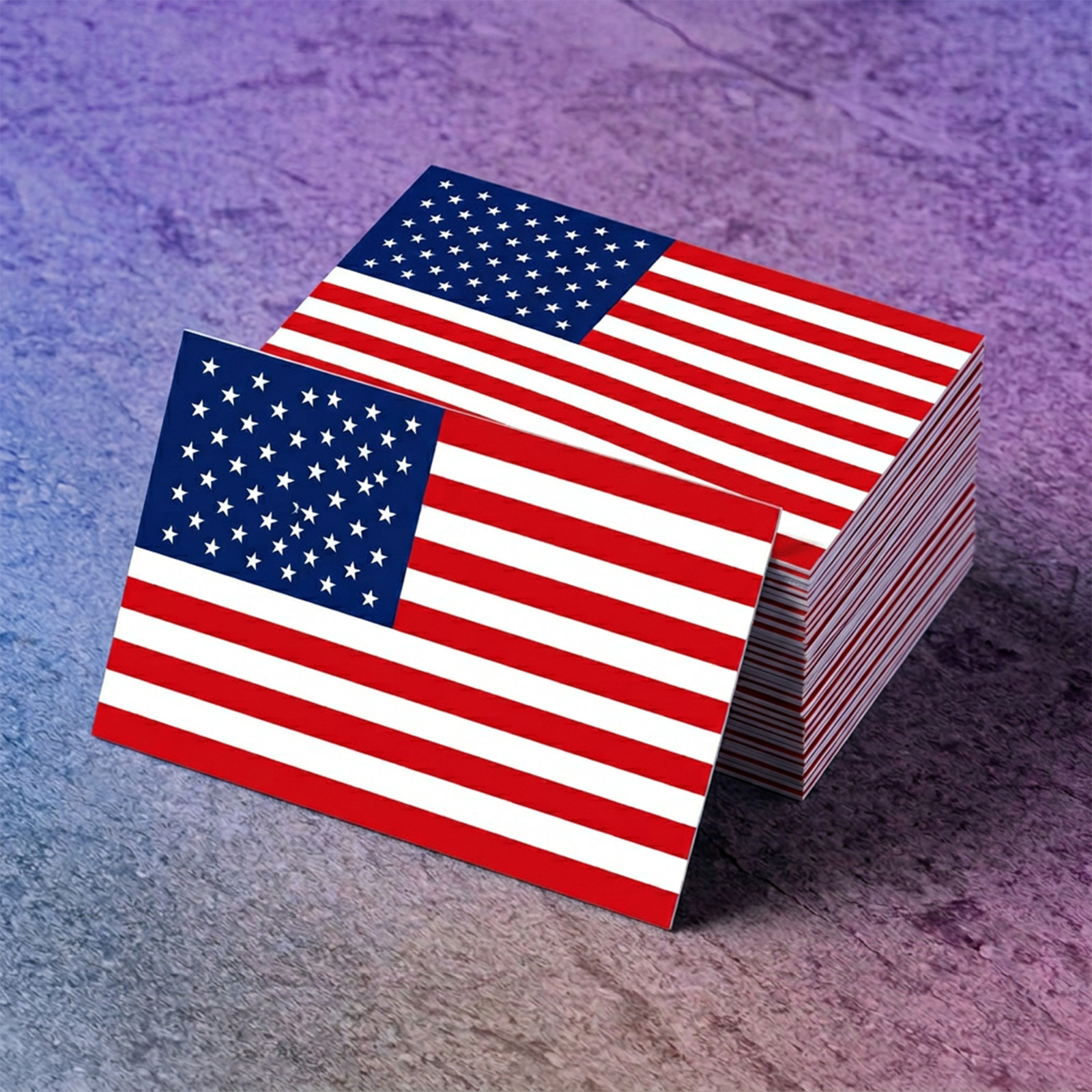 American Flag Vinyl Sticker – Dishwasher, Car Safe