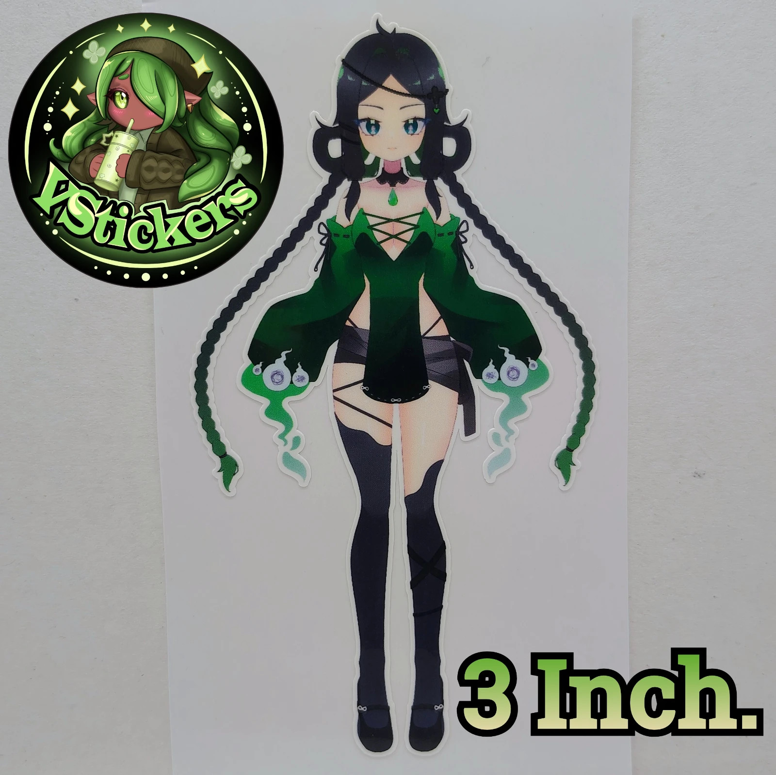 [OC][3 Inch.] Yumikaze Phallura Sticker! Water-Resistant Vinyl Sticker!