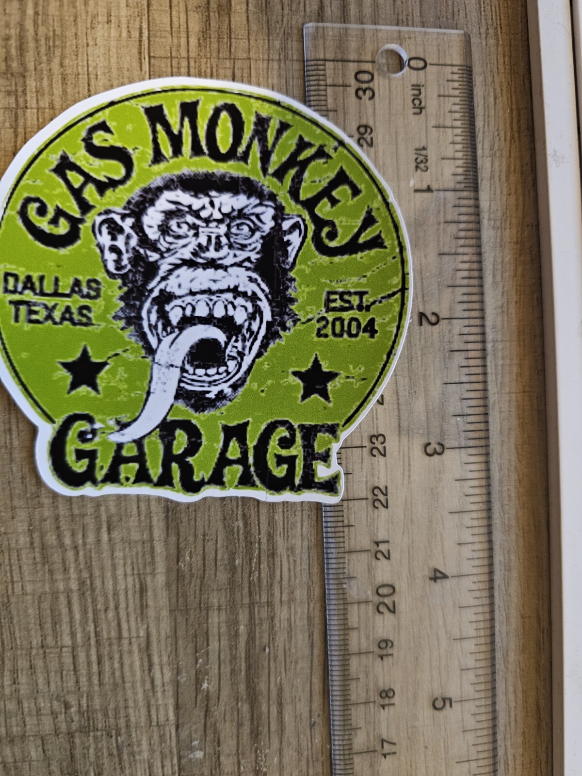 Green Gas Monkey Garage Vinyl Sticker