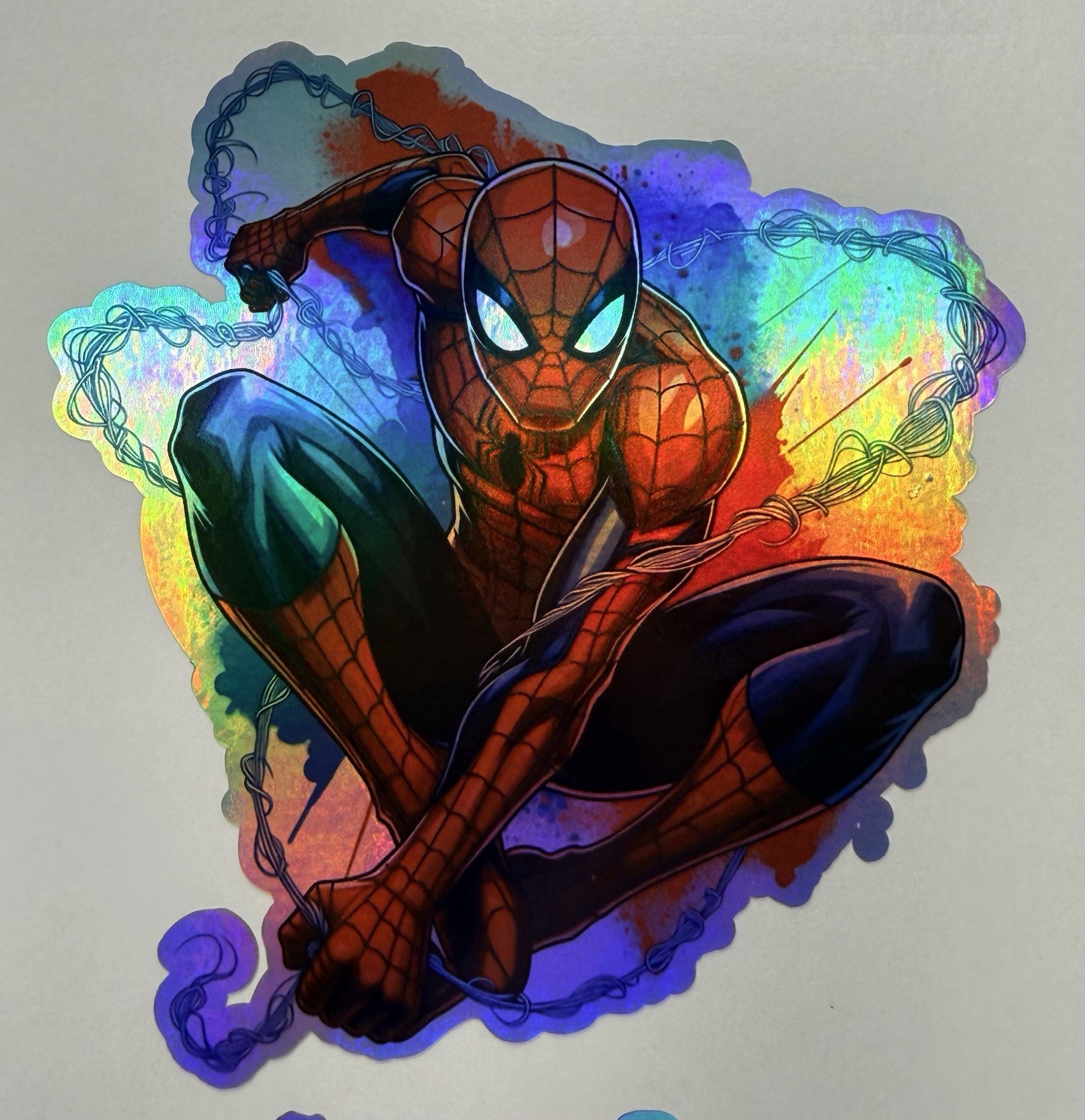 Spider-Man Holographic Vinyl Decal