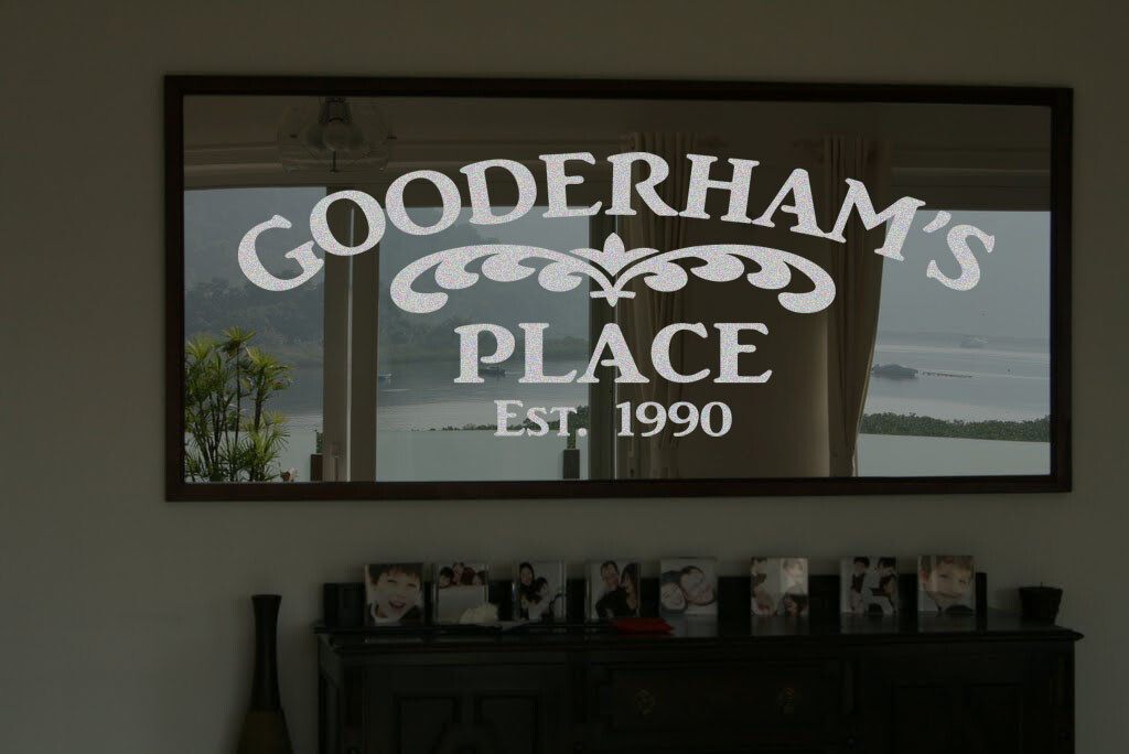 Custom Family Place Vinyl Wall Quote Sticker Decal (Mirror not Included)